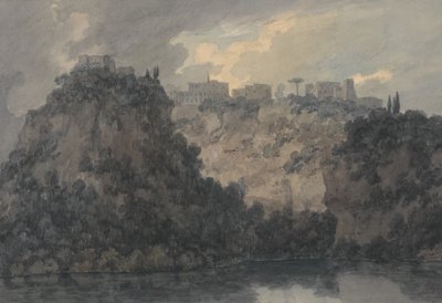 On the Lake of Nemi by John Robert Cozens